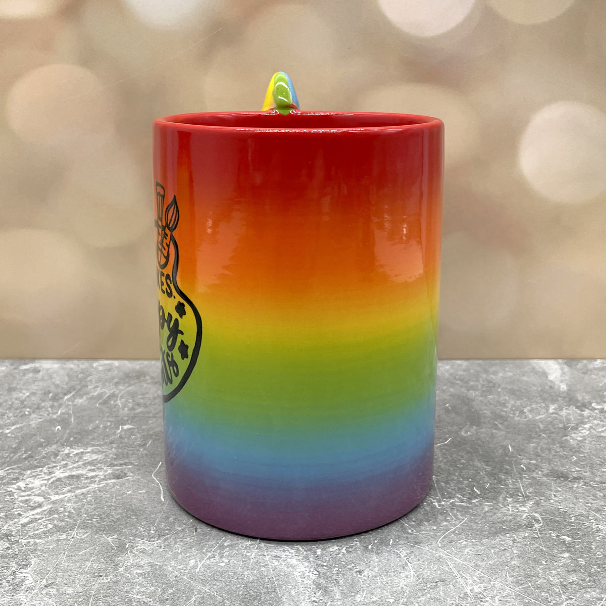 No Mistakes Rainbow Mug