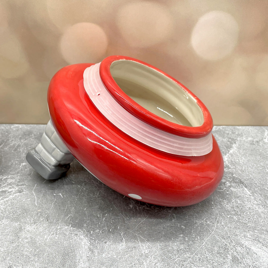 Mushroom House Canister Cookie Jar