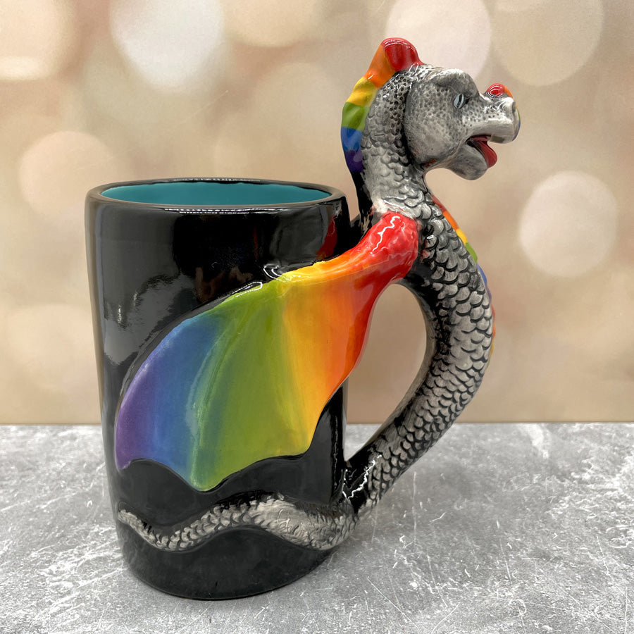 Dragon Mug - Rainbow