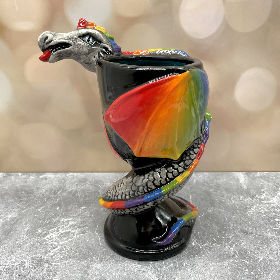 Dragon Goblet - Rainbow