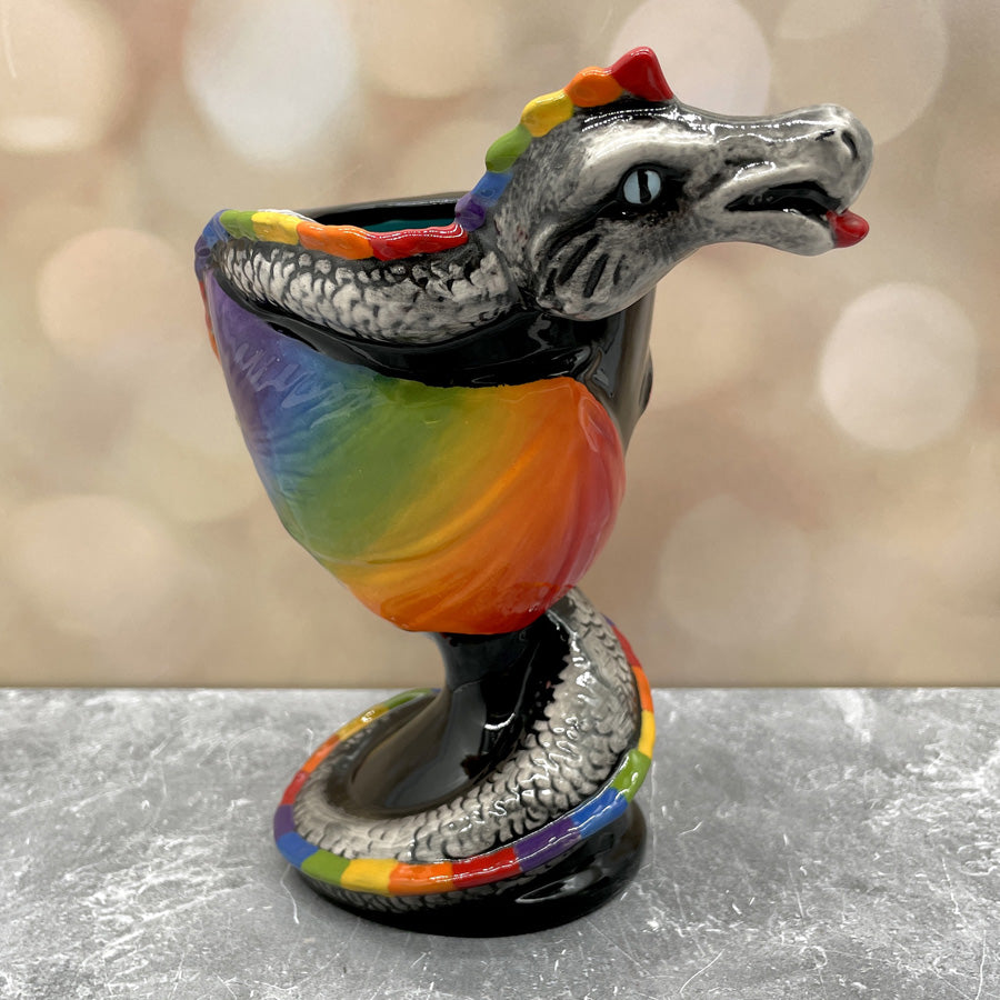 Dragon Goblet - Rainbow