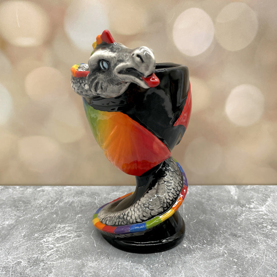 Dragon Goblet - Rainbow