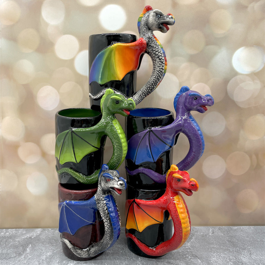 Dragon Mug - Rainbow