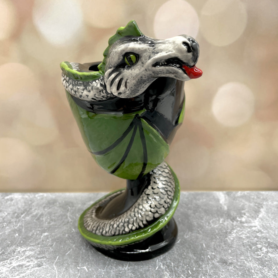 Dragon Goblet - Green