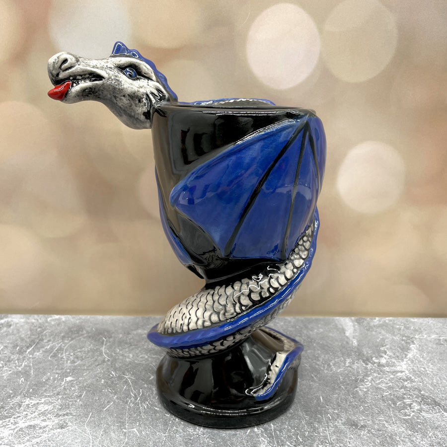 Dragon Goblet - Blue