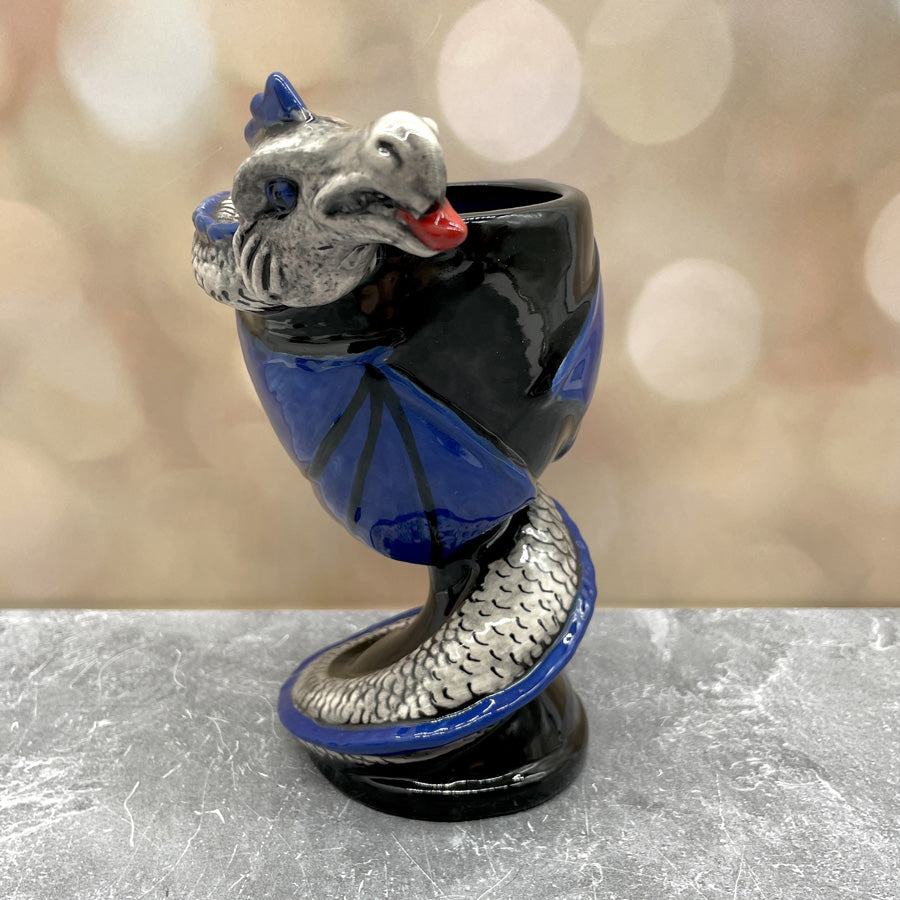 Dragon Goblet - Blue