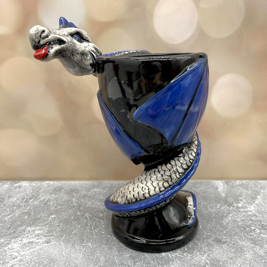 Dragon Goblet - Blue