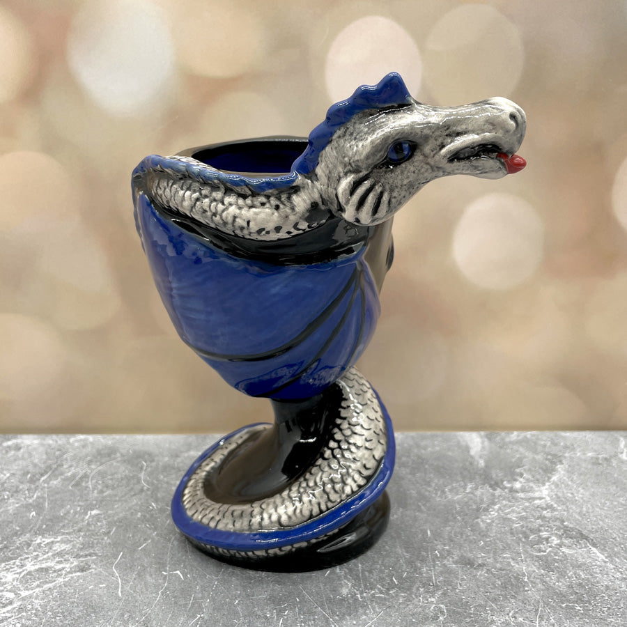 Dragon Goblet - Blue