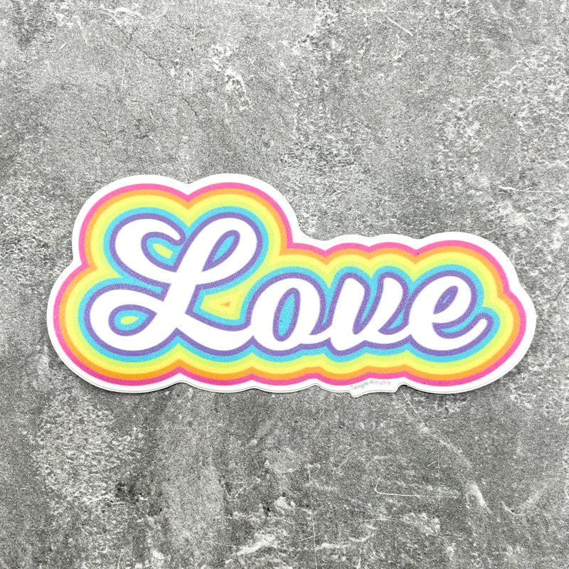 Love Swirl Sticker