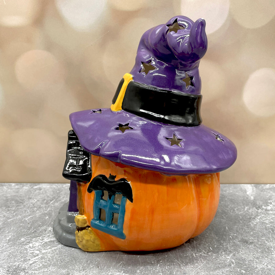 Witch&#39;s Lair Lantern Purple