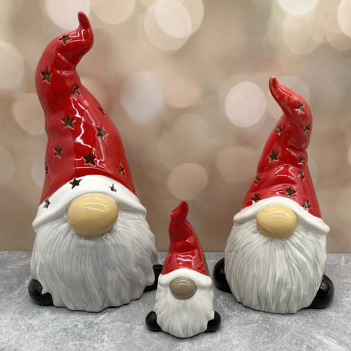 Gnome Lantern - Santa: PRE-ORDER