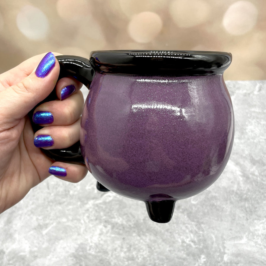 Cauldron Mug Purple