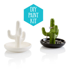 DIY Ceramic Cactus Ring Holder. Paint your own Ceramics, Succulent