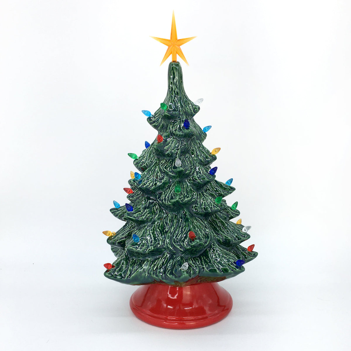 Vintage Light Up Tree - Green: Ready to Ship