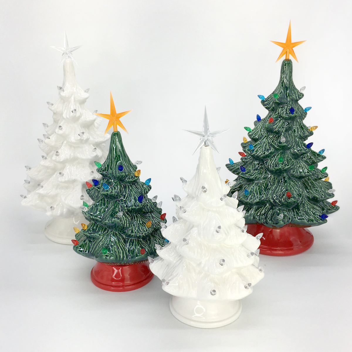 Vintage Light Up Tree - Green: PRE-ORDER