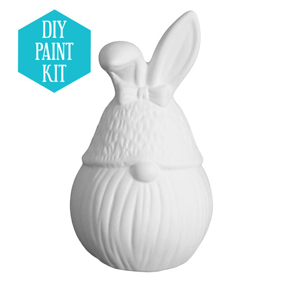 DIY Ceramic Gnome Bunny