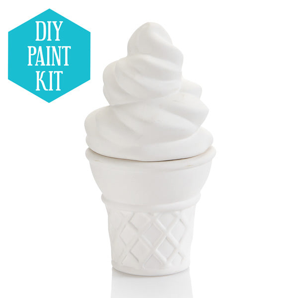 DIY Ceramic Ice Cream Cone Box