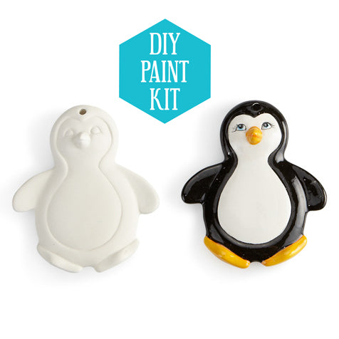 DIY Ceramic Ornament: Penguin
