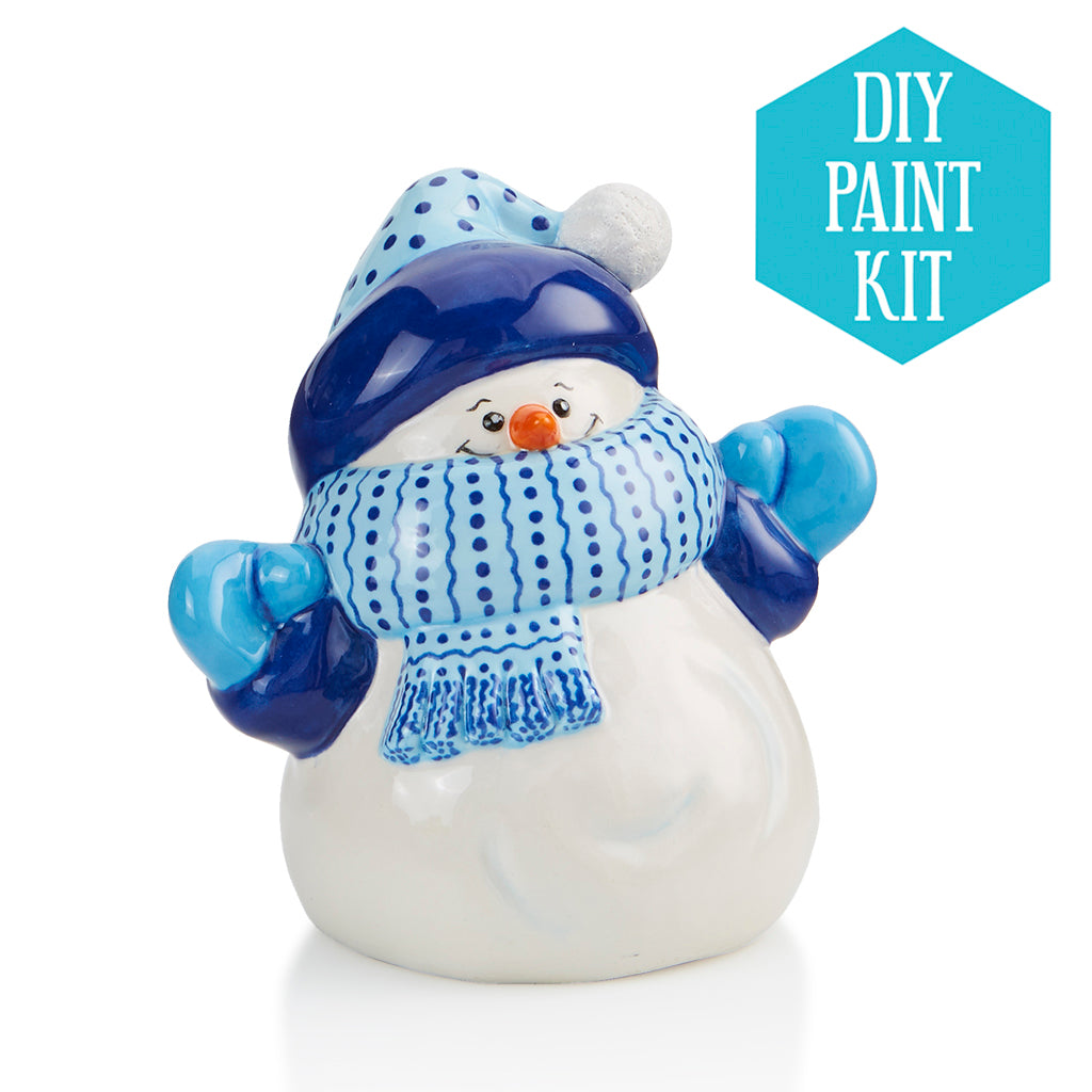 DIY Ceramic Snowman